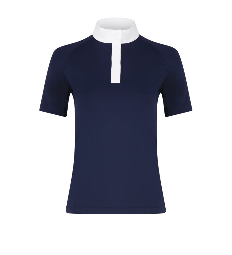 Kentucky Horsewear Turniershirt Damen Classic Kurzen Ärmeln - 2