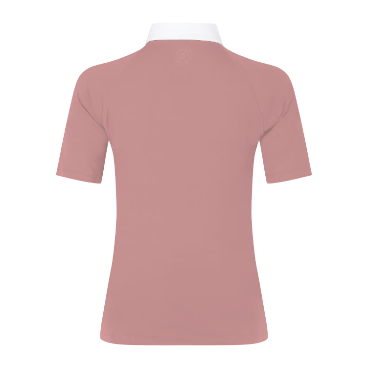 Kentucky Horsewear Turniershirt Classic Damen Glitzer Reisverschluss Kurze Ärmeln - 3