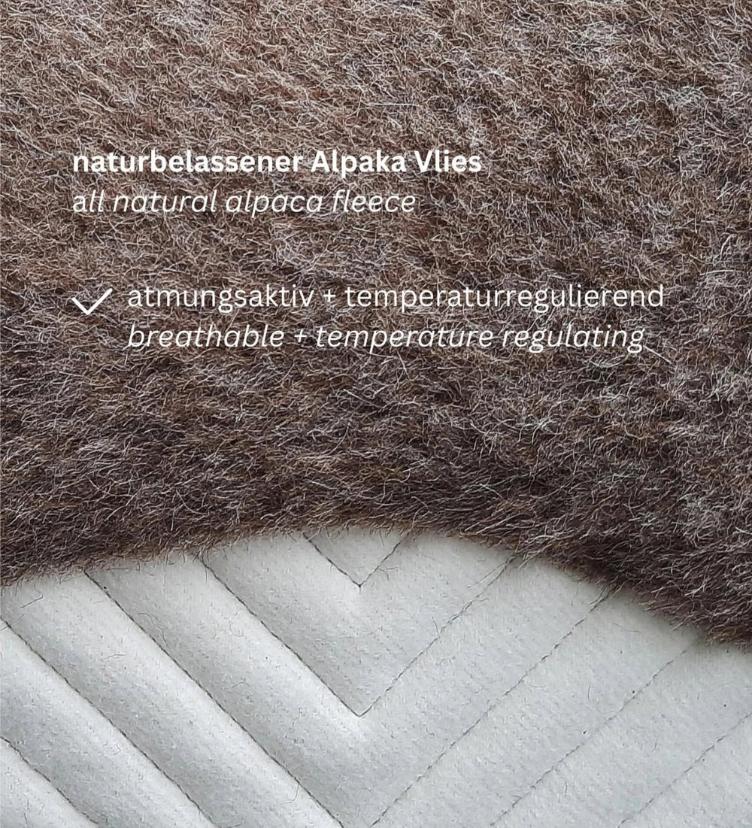 L`EVOINE Dressurschabracke Alpaka Vlies_verschiedene Farben - 13