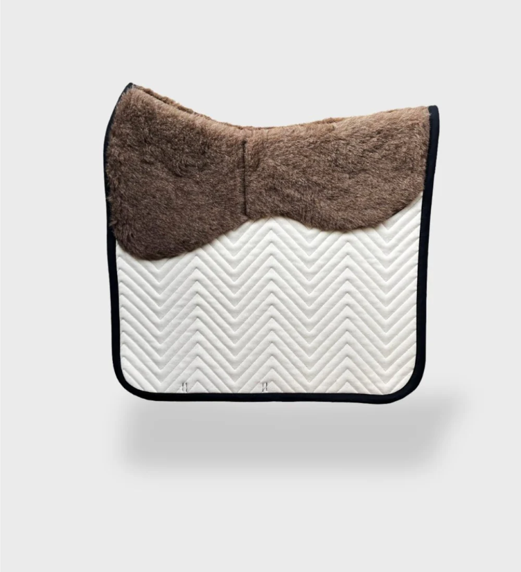 L`EVOINE Dressurschabracke Alpaka Vlies_verschiedene Farben - 5