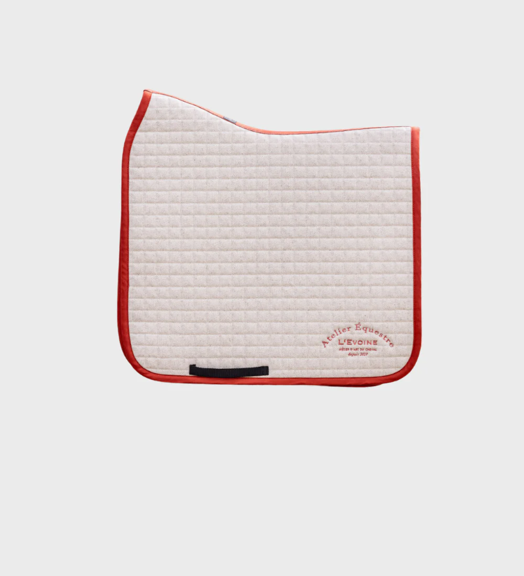 L`EVOINE Dressurschabracke - Leinen Edition