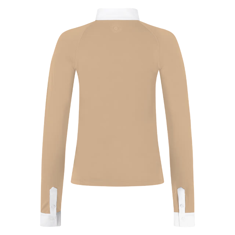 Kentucky Turniershirt Damen Classic mit Glitzer-Reißverschluss, langarm_diverse Farben - 1