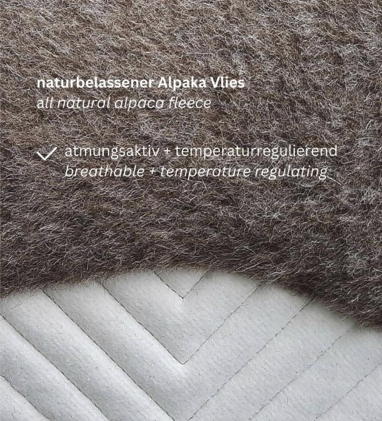 L`EVOINE Springschabracke Alpaka Vlies - 0