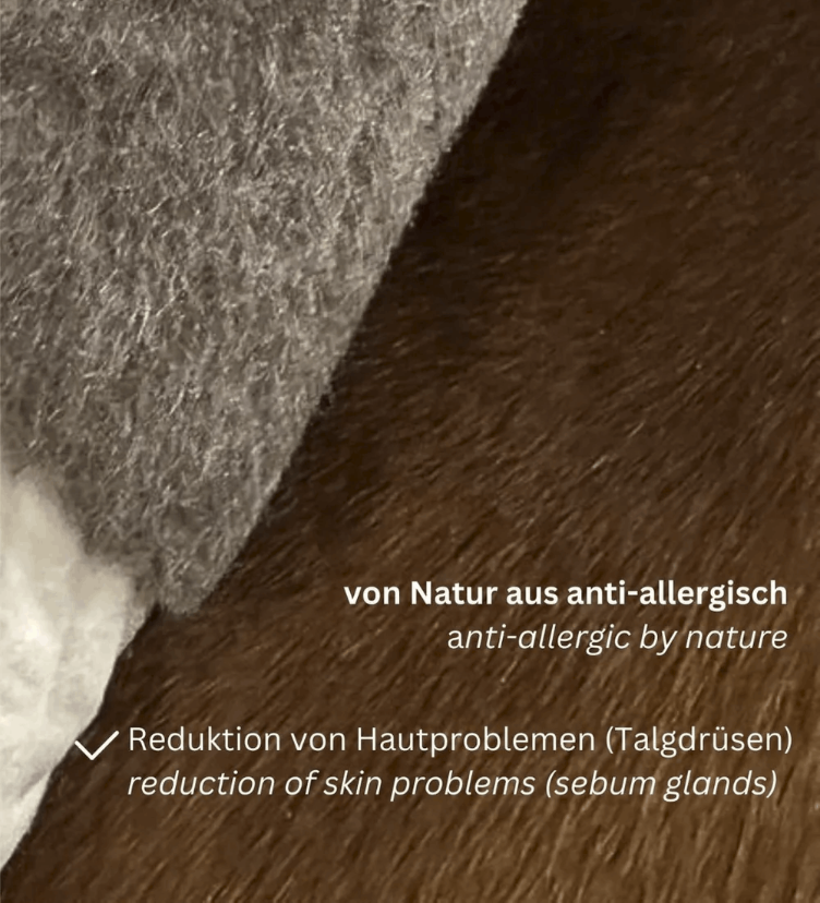 L`EVOINE Springschabracke Alpaka Vlies