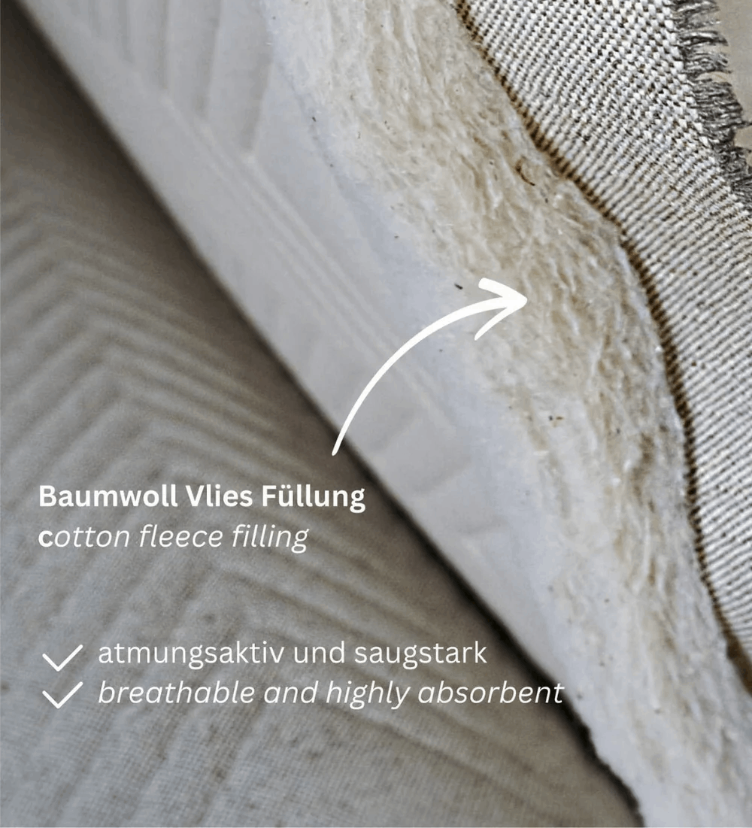 L`EVOINE Springschabracke Alpaka Vlies - 5