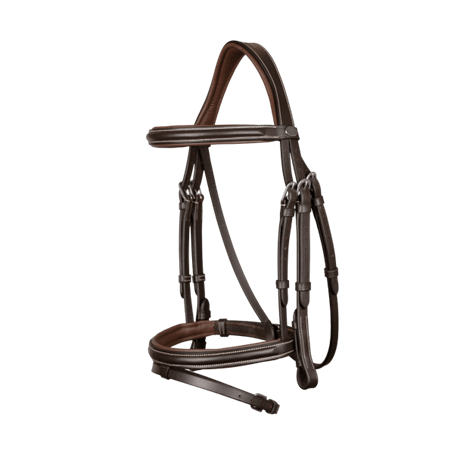 Kentucky Zaumzeug WO braun / schwarz